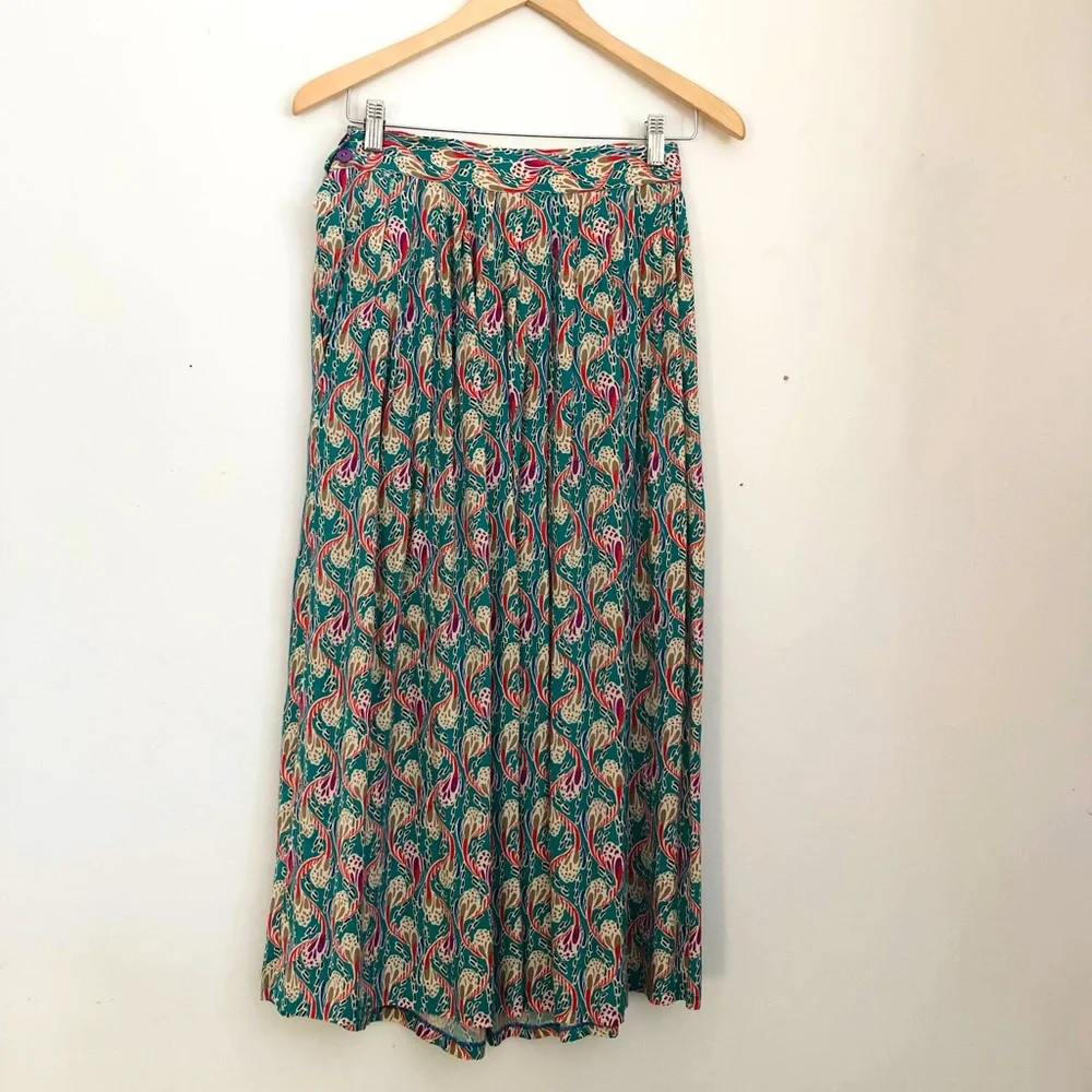 Gorgeous Rayon Maxi/Midi Skirt - Picture 1 of 4